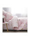 Vesta Home Kids Sheets Single Cotton Pink Set 170x260cm 3 Pieces