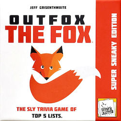 Επιτραπέζιο Παιχνίδι Outfox The Fox για 2-4 Παίκτες 5+ Ετών (EN) Smirk & Dagger Games Επιτραπέζιο Παιχνίδι Outfox The Fox για 2-4 Παίκτες 5+ Ετών (EN) Smirk & Dagger Games