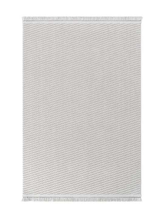 SteweHome Kitchen Runner Mat with Non-Slip Backing Gray 80x250cm