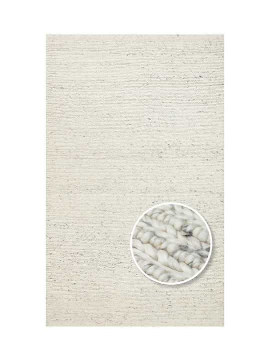 SteweHome Handmade Gray Runner Rug 80x300cm