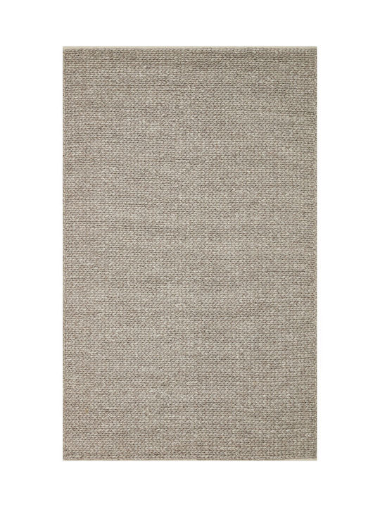 SteweHome Handmade Brown Runner Rug 80x150cm