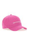 Guess Kids' Fabric Baseball Hat Fuchsia
