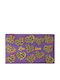 Doormat Made of Coconut Tree with Non-Slip Backing Purple 45x75cm