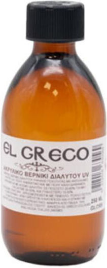 Ακρυλικό Βερνίκι Διαλυτού El Greco 250ml Matt