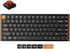 Keychron K3 Max SE K3M-F1 Безжична Гейминг Механична Клавиатура 75% с Keychron Milk POM Red суичове и RGB осветление (Международен английски) Сива