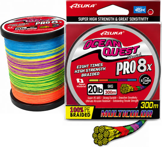 Asuka Ocean Quest 8x Pe Line 0.18mm