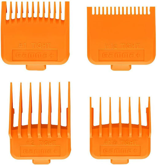 GammaPiu Magnetische Kämme Für Haarschneidemaschinen Double Magnetic Clipper Guards Orange