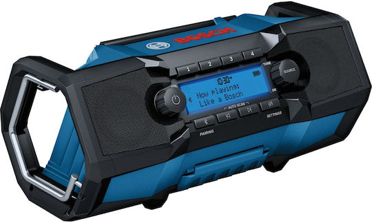 Bosch GP18V-3SC Radio de Birou Reîncărcabil cu Bluetooth și USB Albastru