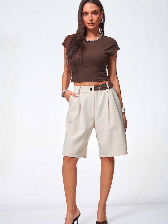 Decoro Women's Bermuda Beige