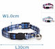 Nobleza Cat Collar Plaid With Bell
