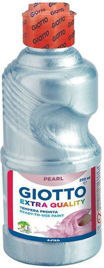 Giotto Vopsea Tempera Cyan Perlat la Sticlă 250ml