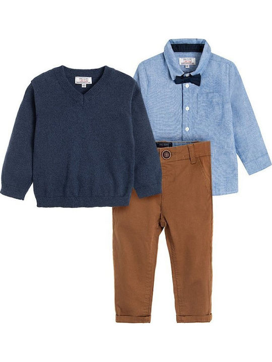 Kids Clothing Set with Pants Winter 2 Pieces Blue Mich