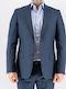 Sommer Herrenanzugsjacke Blau