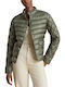 Γυναικείο Puffer Μπουφάν για Χειμώνα Medium Green