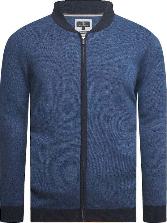Men's Knitted Jacket Blue