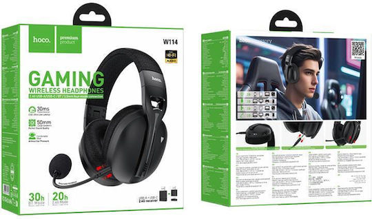 Hoco W114 Drahtloses Über Ohr Gaming-Headset mit Bluetooth / USB