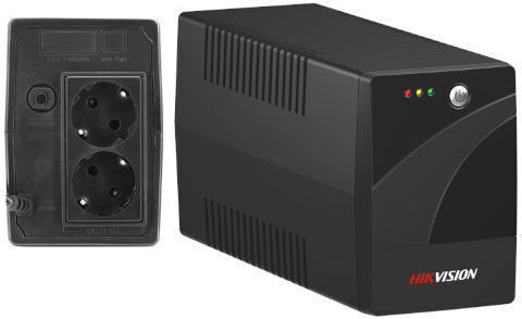 Hikvision DS-UPS1000-R UPS 1000VA 600W With 2 Schuko Outlets