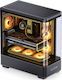 Jonsbo TK-5 Gaming Midi Tower Computer Case with Side Window Black