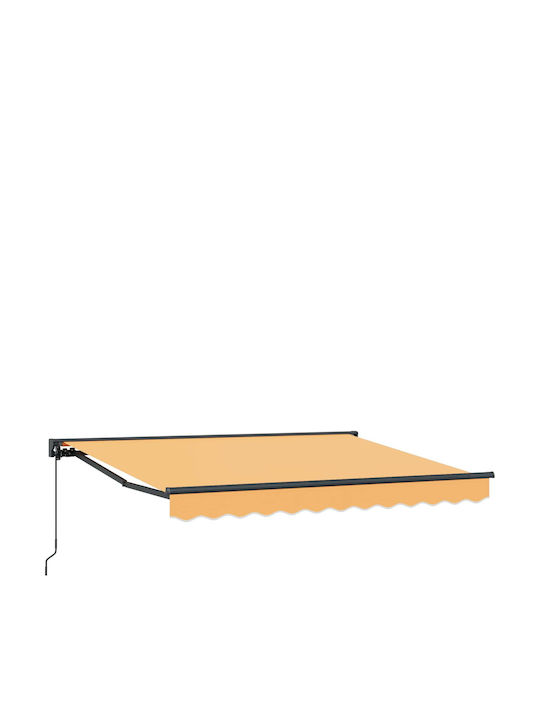 vidaXL Τέντα Βεράντας Μπεζ 3.5x2.5m