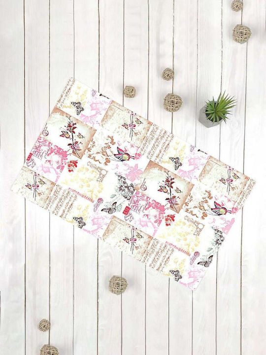 SteweHome Non-Slip Pink Doormat