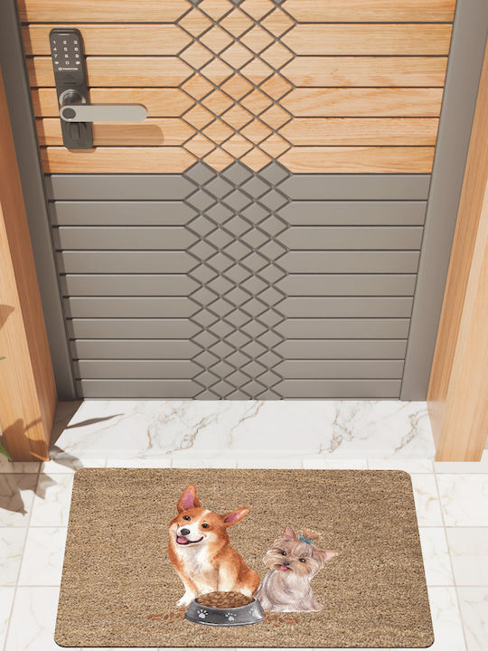 SteweHome Non-Slip Multicolour Doormat Thicknes...