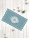 SteweHome Non-Slip Blue Doormat Thickness 10mm