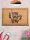 SteweHome Non-Slip White Doormat Thickness 15mm