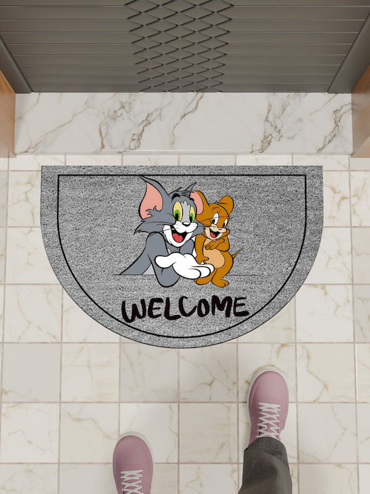 SteweHome Non-Slip Gray Doormat Thickness 10mm