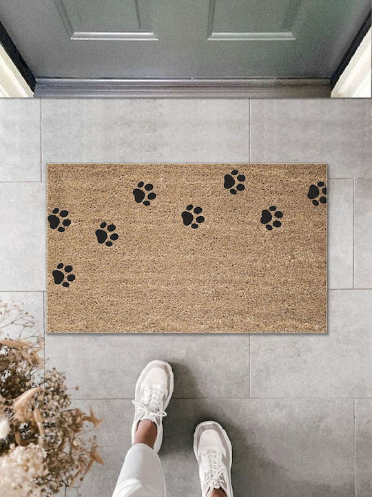 SteweHome Non-Slip White Doormat Thickness 10mm
