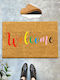 SteweHome Doormat Made of Coconut Tree with Non-Slip Backing Multicolour