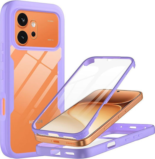 Techsuit 360 Full Cover Silicone Purple (Honor 600)