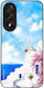 Sonique Back Cover Σιλικόνης Λευκό (OnePlus Nor...