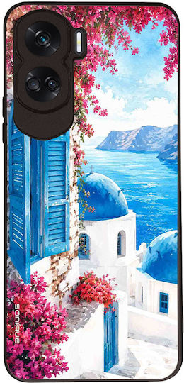 Sonique Greek Island Muse Series Honor 90 Lite 5g Case Santorini Light Blue