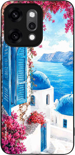 Калъф Soniquegreek Island Muse Series Oppo Reno14 Pro 5g Санторинско Синьо