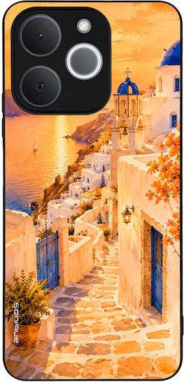 Sonique Greek Island Muse Series Case Realme Note 70t 4g Sunset In Oia