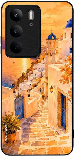 Sonique Greek Island Muse Series Realme C75 4g Realme 14x 5g Umschlag Rückseite Farbe Weiß