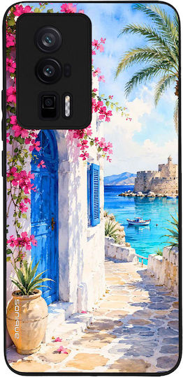 Калъф Sonique Greek Island Muse Series Xiaomi Poco F5 Pro 5g Уличка Родос