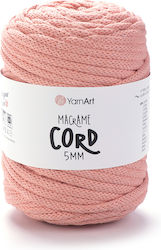 Yarnart Sfoară Macrame 5mm 767 Somon