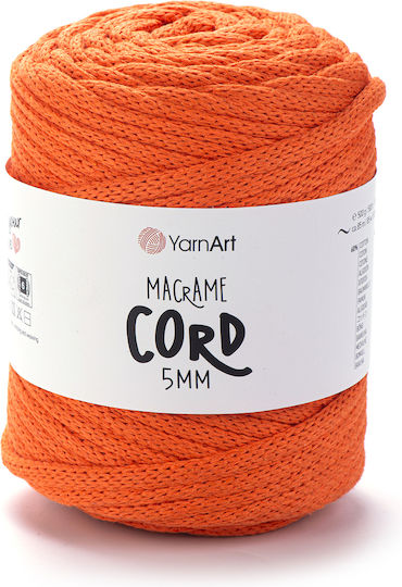 YarnArt Makramee-Garn 5mm 800 Orange