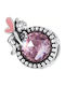 Pandora Charm Silver Pink