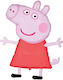 Geburtstags Luftballon Peppa Wutz Folie Rosa