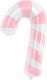 Baloane Crăciun Folie Jumbo Roz 74 cm