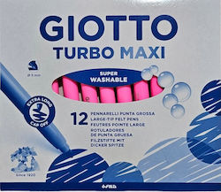 Giotto Turbo Pink Water Drawing Markers Thick W...