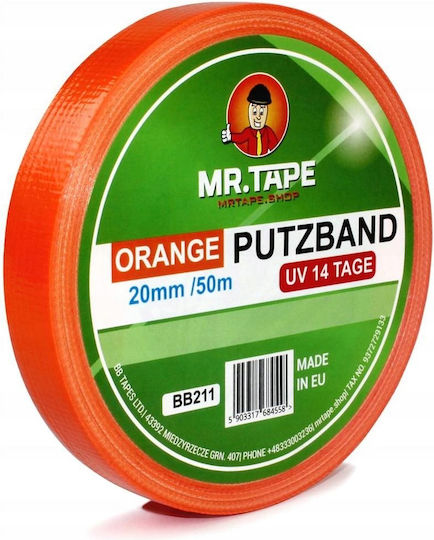 Bez Marki Klebebänder Orange 20m x 50mm 60 Stück