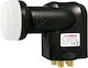 Axred LNB Cuaternar Lx-40 0.1db Linia Aurie Universală