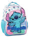 Gim Stitch Kindergarten Backpack with Water Bottle Holder Multicolour 12L 15 x 15 x 25cm