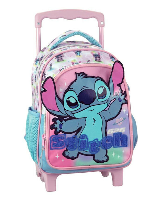 Gim Stitch School Trolley Bag Kindergarten with...