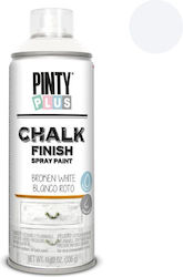 Pinty Plus Spray Κιμωλίας Broken White 400ml 90-788