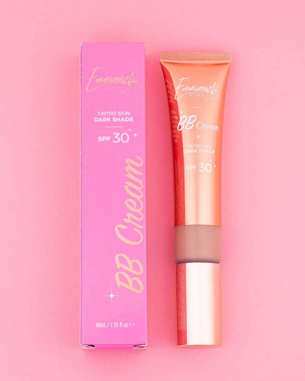 Emmanouela Cosmetics Tinted Skin BB Dark Ενυδατική Κρέμα Προσώπου Ημέρας με SPF30 & Νιασιναμίδη 40ml