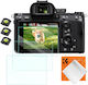 K&f Sony A9 A7iii A7 Screen Protector*3pcs+hot-shoe Level*3pcs+ Vacuum Cleaning Cloth*1